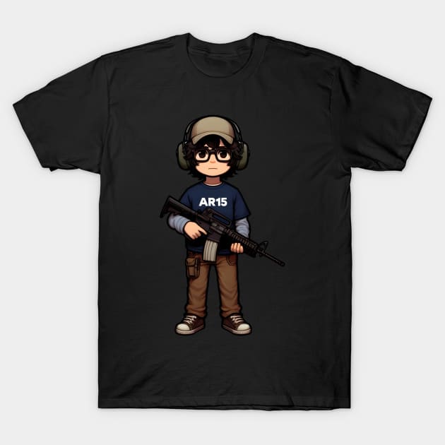 Tactical Man T-Shirt by Rawlifegraphic